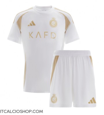 Al-Nassr Terza Maglia Bambino 2024-25 Manica Corta (+ Pantaloni corti)